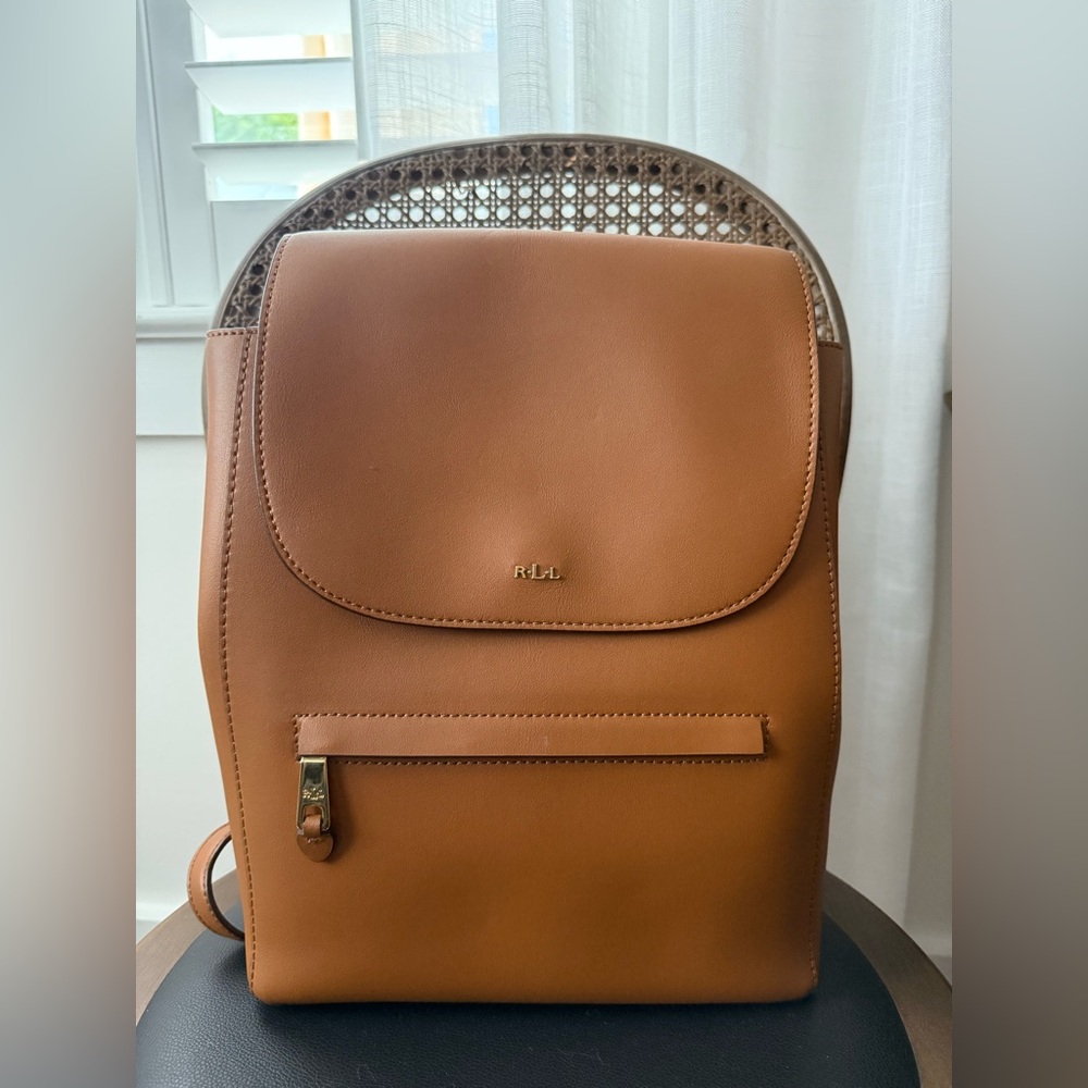 Ralph Lauren Leather Backpack
